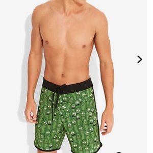 pickle rick bathing suit